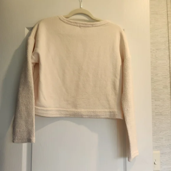 Ocean Drive Cream Cropped Sweater - Picture 3 of 3